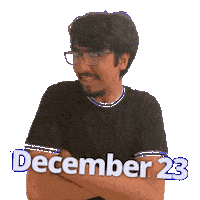 December 23 Sticker