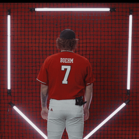Garet Boehm GIF by Texas Tech Baseball