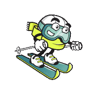 Snow Diversion Sticker by Pure Baqueira Ski
