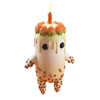 Happy Carrot Cake Sticker