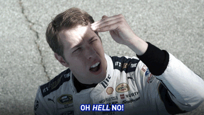 oh hell no nascar GIF by SYFY