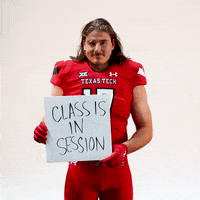 Colin Schooler GIF by Texas Tech Football