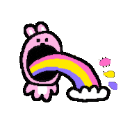 Sick Rainbow Sticker