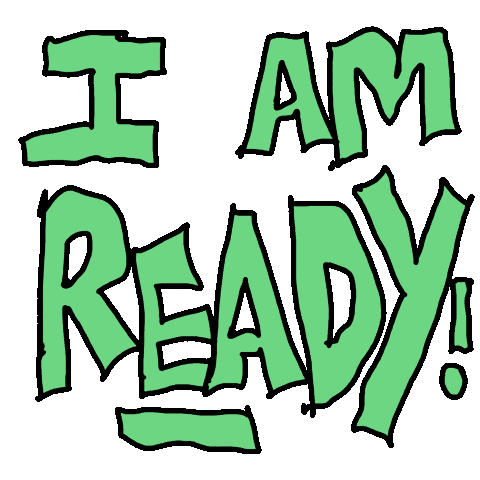 Im Down Lets Go Sticker by BB