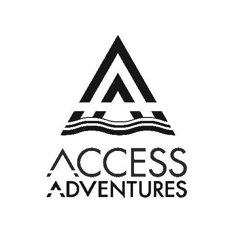 Blacklogo Sticker by Access Adventures