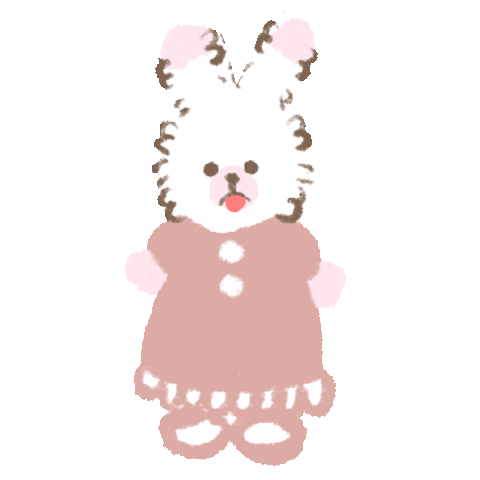 Rabbit Thank You Sticker