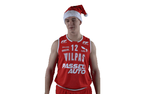 Basket_fi giphyupload sports christmas basketball Sticker