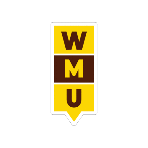 Western Michigan University Sticker by WMU Alumni
