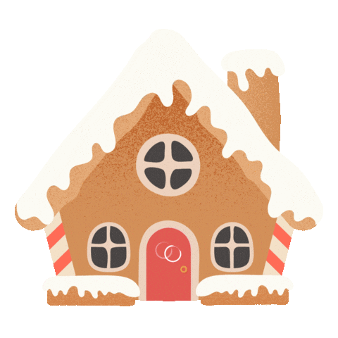 DoubleShotCreative giphyupload gingerbread dsc gingerbread house Sticker