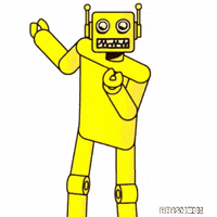Brishen_one dance yellow robot carlton GIF