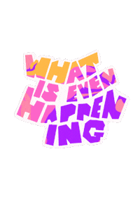 Happy Art Sticker