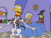 Treehouse Of Horror Halloween GIF by The Simpsons