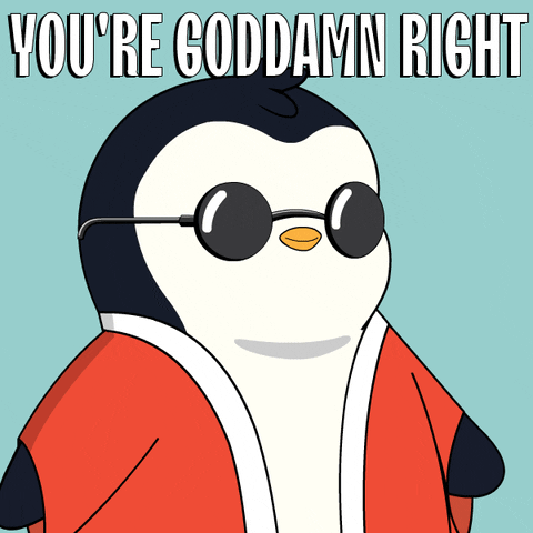 Penguin Truth GIF by Pudgy Penguins