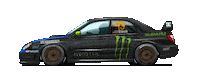 Racing Driving Sticker