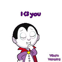 Luv U Halloween Sticker by VeeFriends