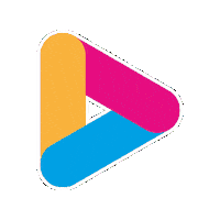 wearedoodledo logo triangle doodledo wearedoodledo Sticker