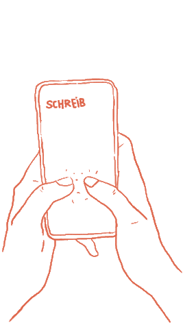 type schreib uns Sticker by funk