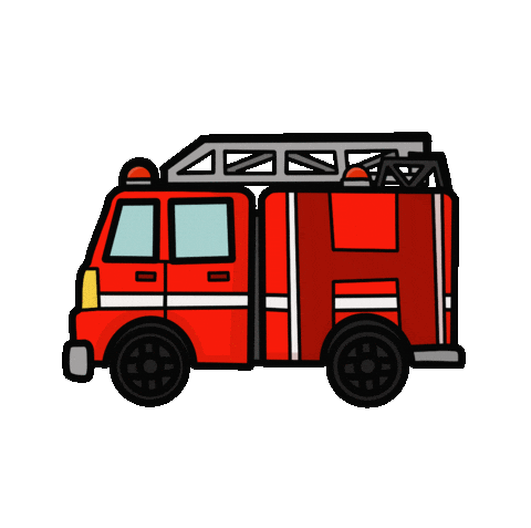 Fire Truck Sticker