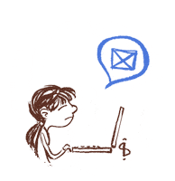 Computer Working Sticker