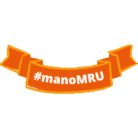 Mru Sticker by Mykolas Romeris university