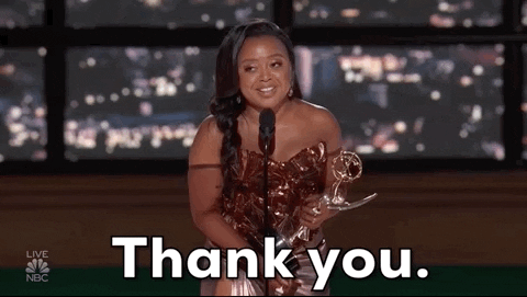 Emmy Awards Thank You GIF by Emmys