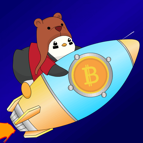 To The Moon Crypto GIF by Pudgy Memez