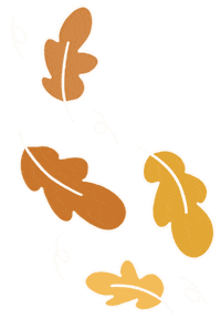 Falling Leaves Fall Sticker