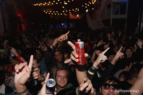 turn up party hard GIF by Red Bull