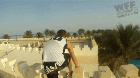 roof fails GIF by World’s Funniest