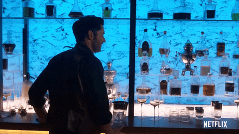Lucifer Morningstar Reaction GIF by Lucifer