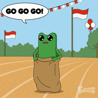Go Go Go Frog GIF by fwogs