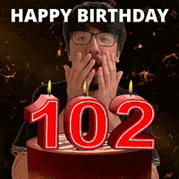 102 Birthday GIF