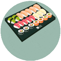 Happy New Year Christmas Sticker by Sushi Yama