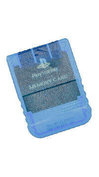 whoisryosuke gaming 3d spinning playstation Sticker