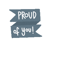 emcorrell proud banner proud of you so proud Sticker