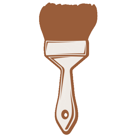 Beige Verf Sticker by Ster in Wonen