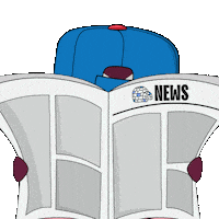 Read Breaking News Sticker by Pudgy Penguins