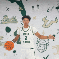 South Florida Basketball GIF by USF Athletics