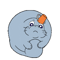 Nervous Comedy Central Sticker by Cartuna