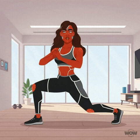 Work Out Sticker GIF by World Of Women