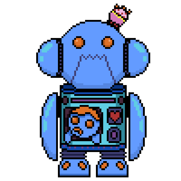 Pixel Seek Sticker
