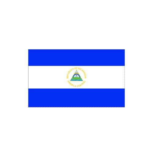 Nicaragua Bandera Sticker