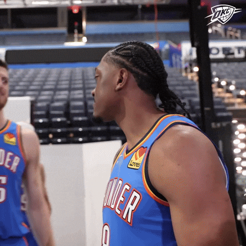 Oklahoma City Fighting GIF by OKC Thunder
