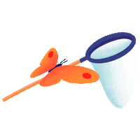 nathjoyce butterfly animal crossing net acnh Sticker