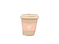 shaystickel coffee cup caffeine coffee cup Sticker