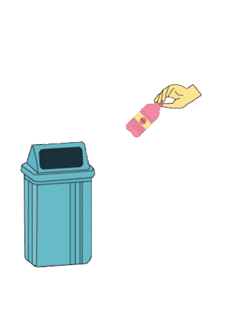 Flasche Sticker by Kugelzwei