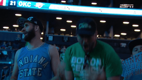 lets go celebration GIF by Boston Celtics