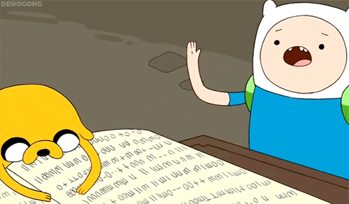 Adventure Time Shut Up GIF