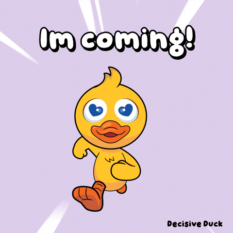 Duck Coming GIF by VeeFriends