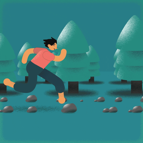 SumitG giphyupload loop morning forest GIF